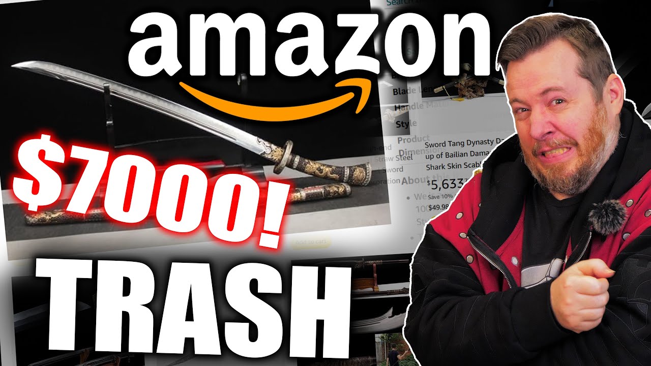 DON'T buy swords from AMAZON and here's why