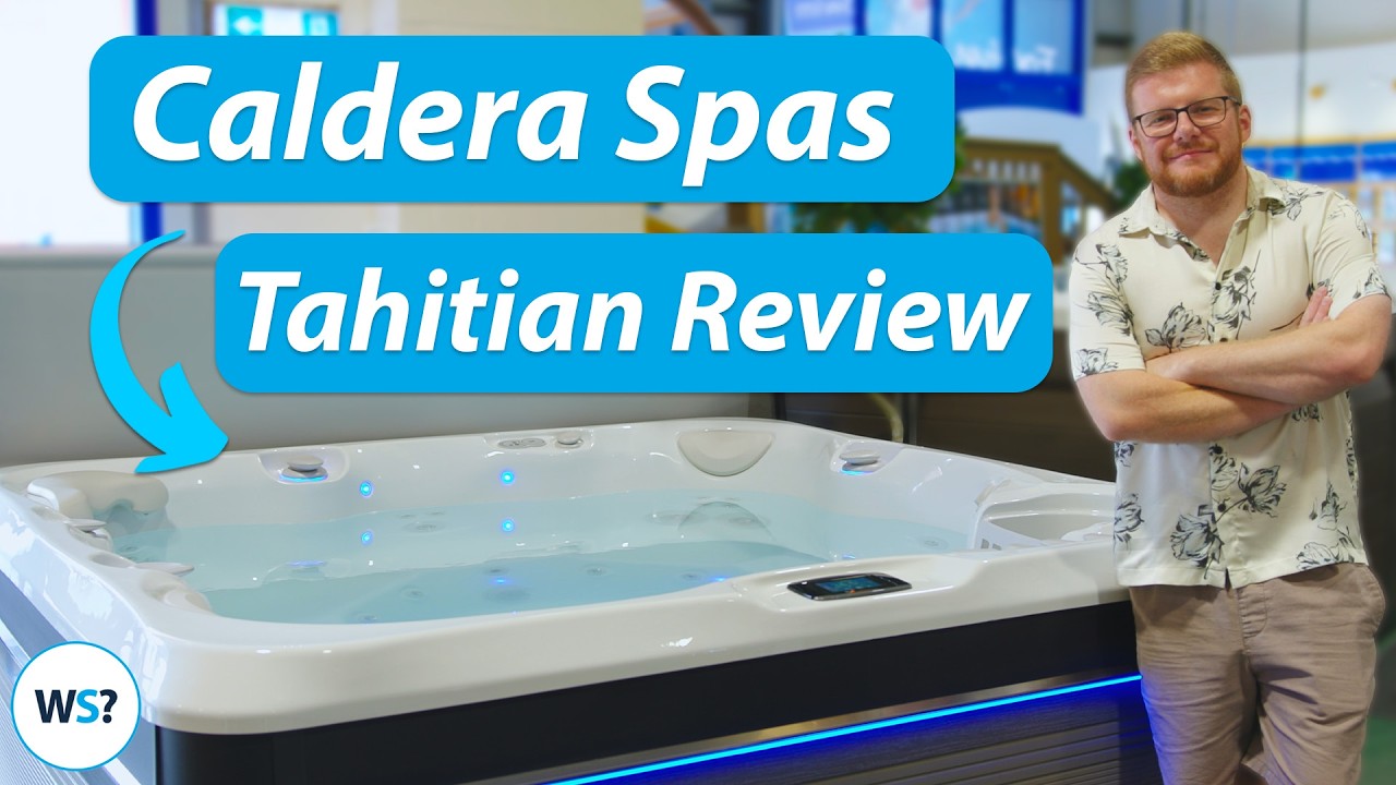 Обзор гидромассажной ванны Caldera Spas Tahitian: Лучшая 6-местная гидромассажная ванна с соленой...