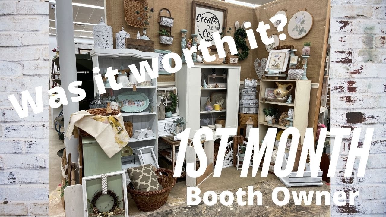 First Month of Owning a Booth ~ Was it worth it? ~ Sharing my profits