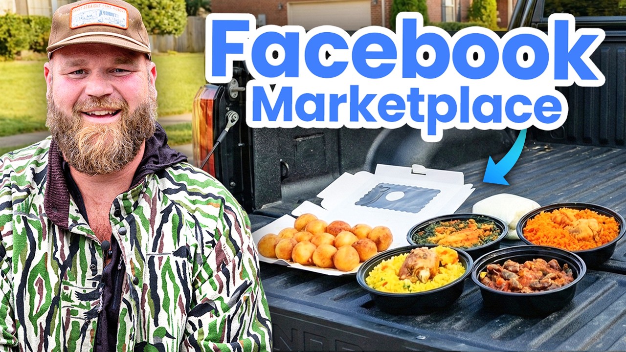 Потратить 100 долларов на еду в Facebook Marketplace