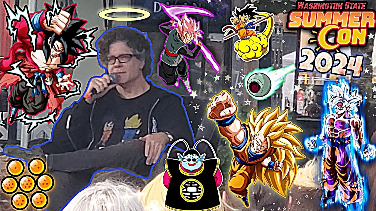 Sean Schemmel Panel | Washington State Summer Con 2024 ☀️ | Voice of Goku/Kararot 😇