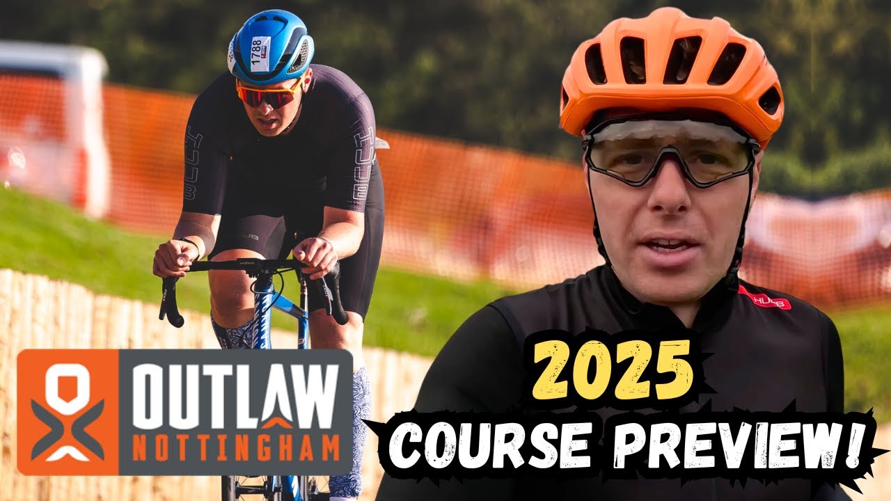 NEW For 2025 Outlaw Nottingham Half & Full Bike Course!
