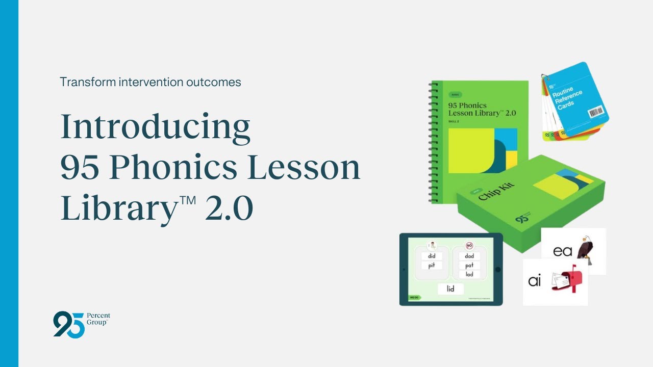 Introducing 95 Phonics Lesson Library 2.0 | 95 Percent Group