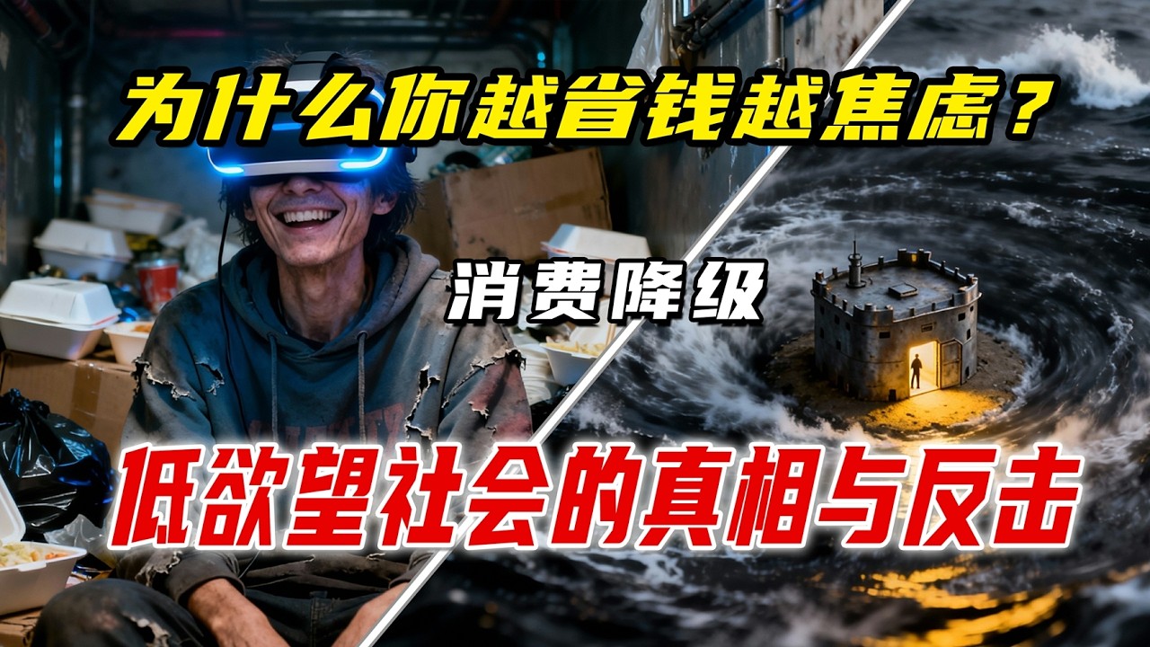 9块9的快乐，正在彻底锁死你的阶层！丨撕开低欲望社会的伪装，别再做圈养的耗材