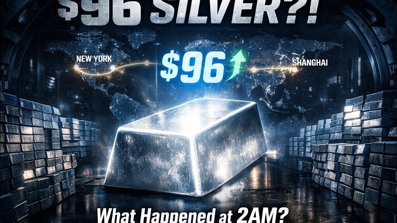 $96 Silver?! What Happened at 2AM &mdash; The Hidden Power Behind the Silver Market