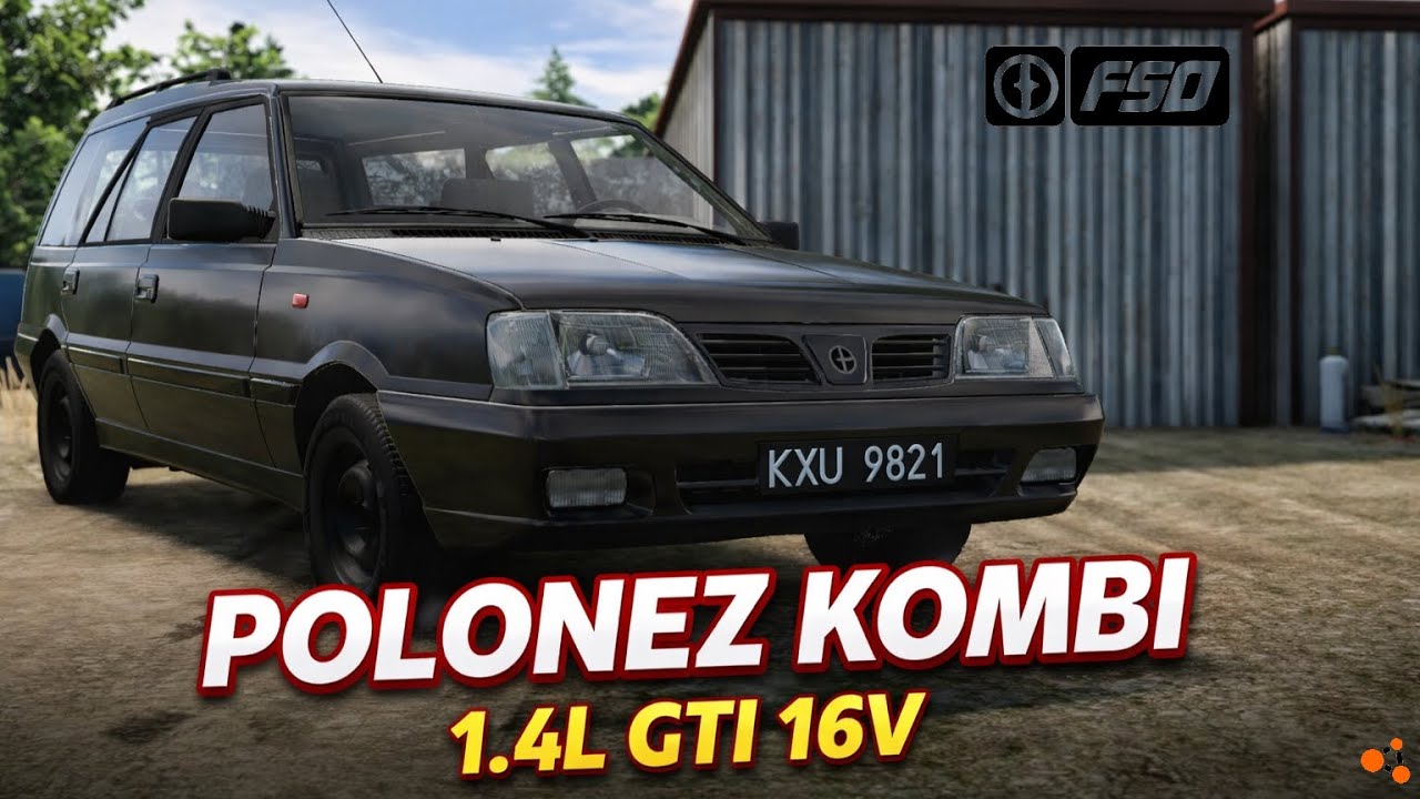 1999 Polonez Kombi 1.4L GTI 16V (103 KM) | 0-100, V/MAX | PolishRoads | BeamNG.drive