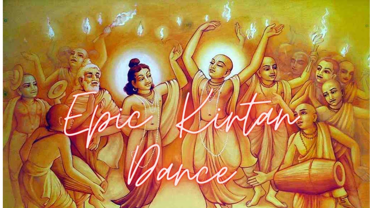 ISKCON's Most Joyful Bengali Kirtan: Devotees Dancing for Chaitanya Mahaprabhu!