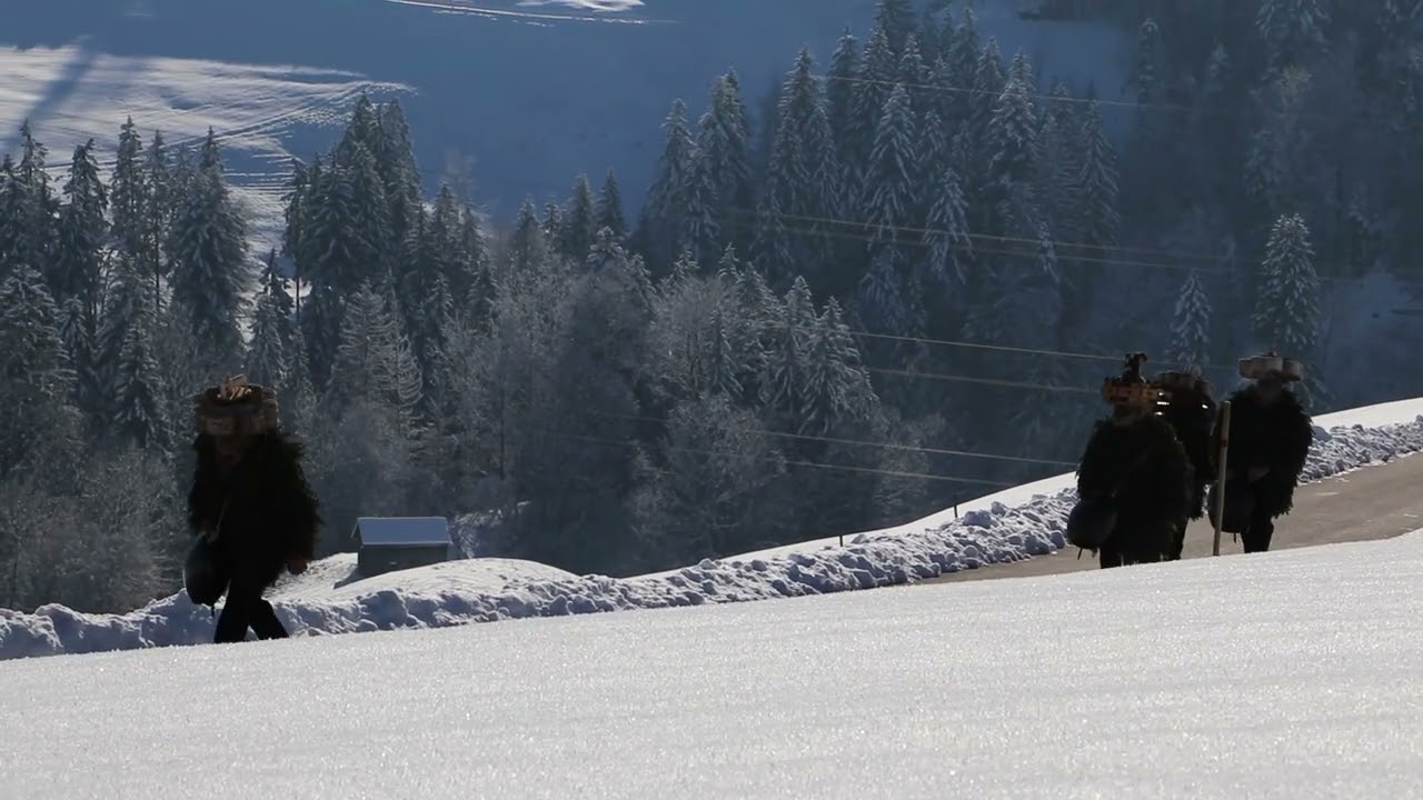 Silvesterchlaus 2021/2022 Appenzellerland (Swiss Tradition): Schwellbrunn, Hundwil, Waldstatt