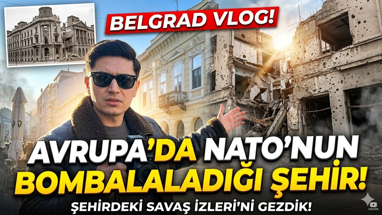AVRUPA'NIN GÖBEĞİNDE BOMBALANAN ŞEHİR!