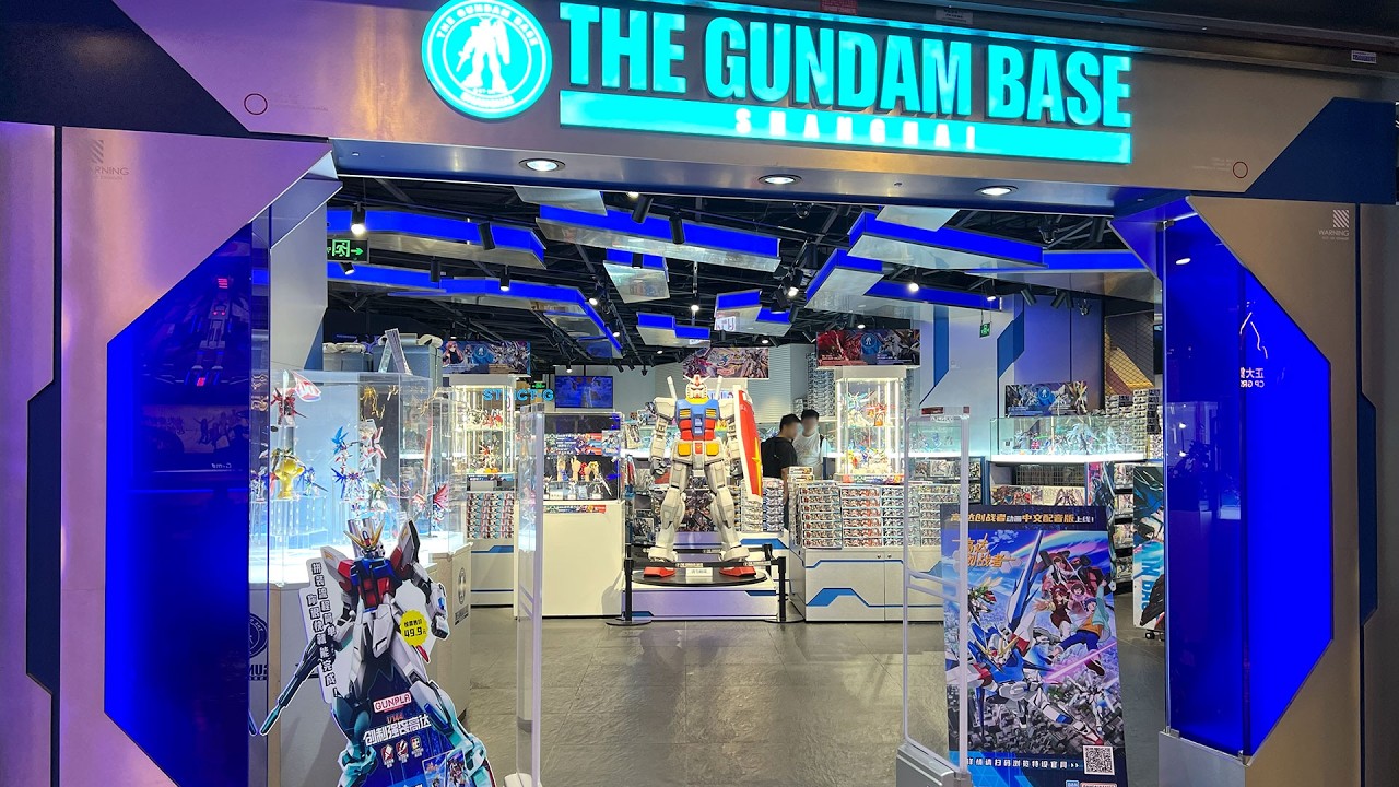 FULL Tour of Gundam Base Shanghai at Super Brand Mall | Latest Kits + Custom Displays
