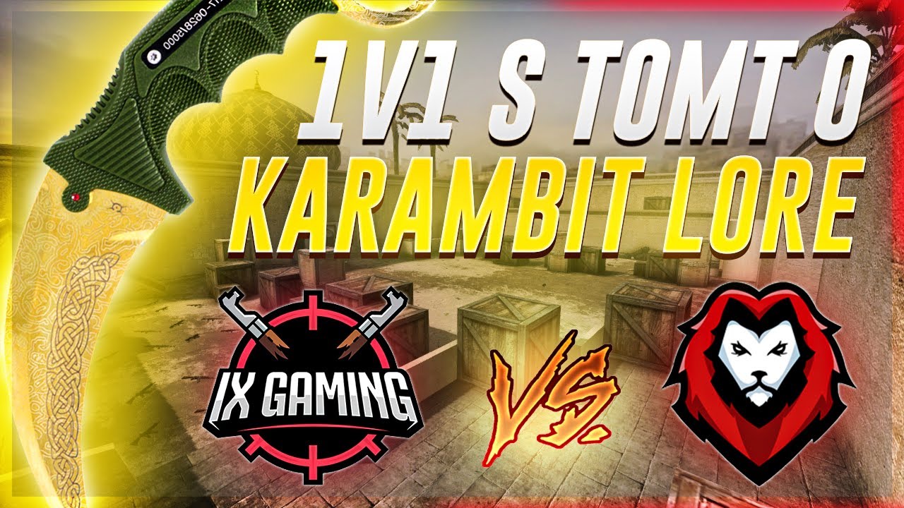 1v1 proti @TomTYT o Karambit Lore (400€)  | CS:GO CZ/SK | IX Gaming