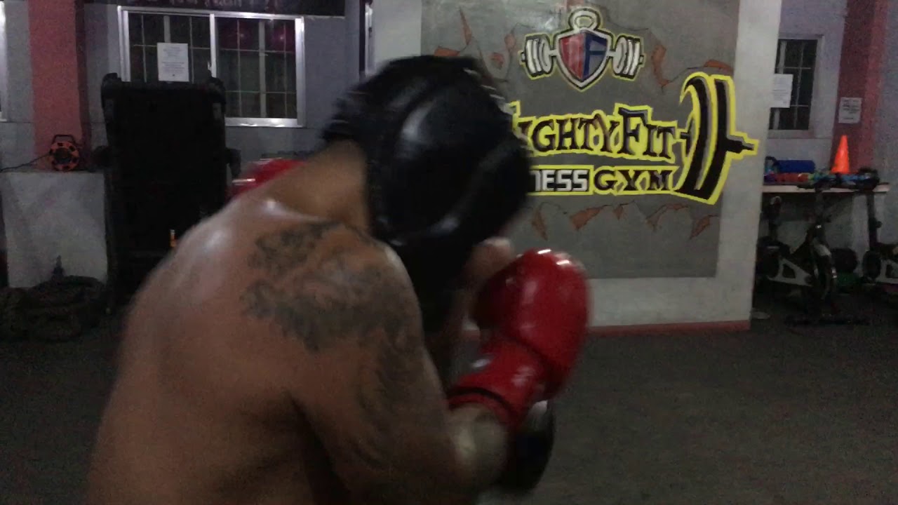 Father and Son Sparring Session-Boxing