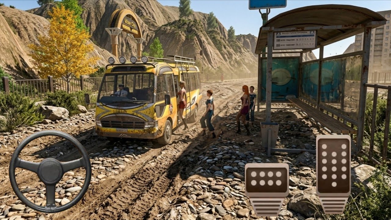 Offroad 🚎 Bus Simulator Game 3d 🚎 Bus Wala Game 3d Mini Coach 🚎 Bus Game Euro Bus 