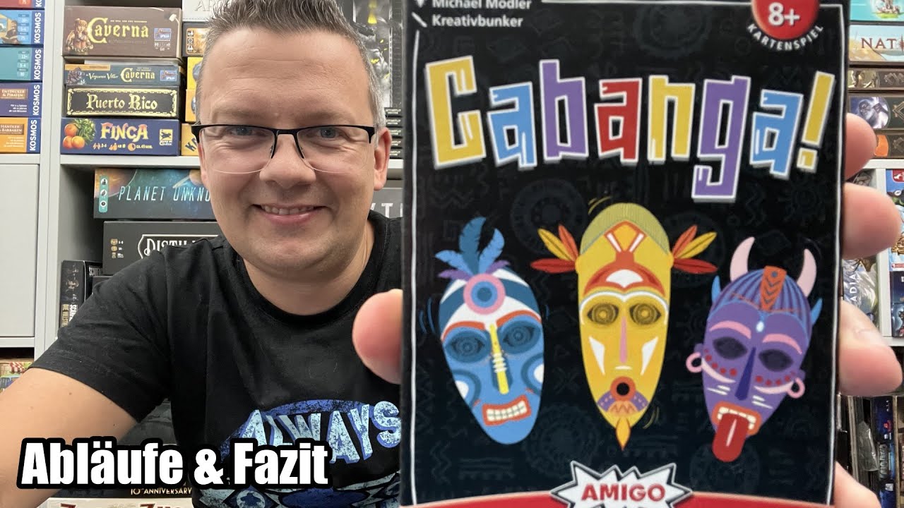 Cabanga! (Amigo) - schnelles einfaches Kartenspiel für die Familie