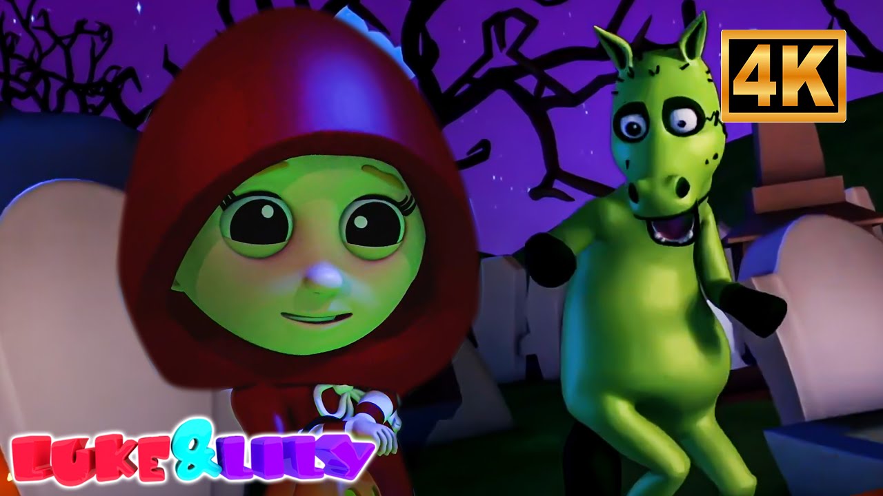 Ich Bin ein Kleiner Zombie 🎃 | Luke und Lily Halloween Kinderreim