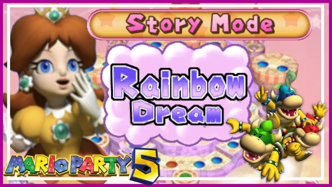 ✿ Mario Party 5 - Story Mode #1 | Rainbow Dream | Daisy Gameplay ✿
