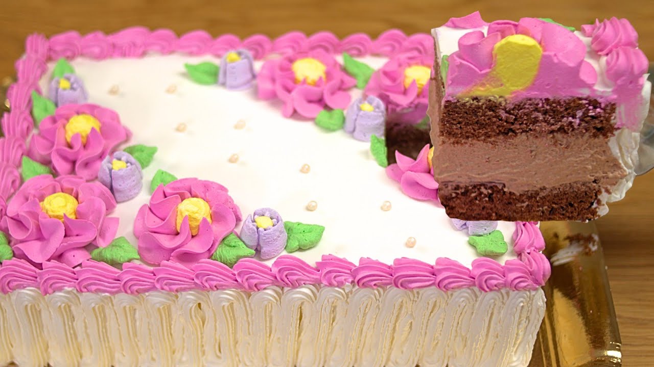 TORTA DI COMPLEANNO Decorata facile e veloce [Ricetta e decorazione]