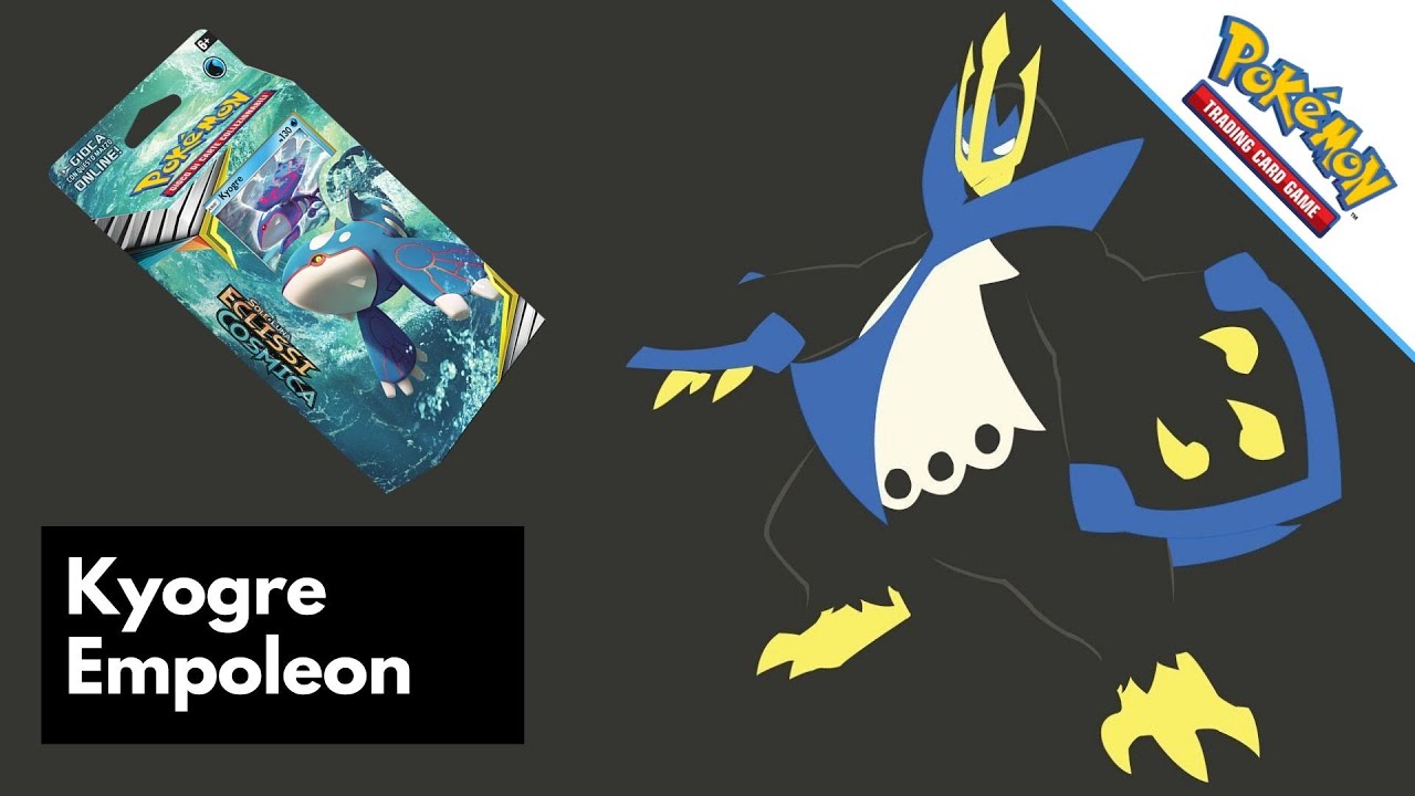 Il deck tematico di Kyogre ed Empoleon! - Pokémon Trading Card Game - Epinork