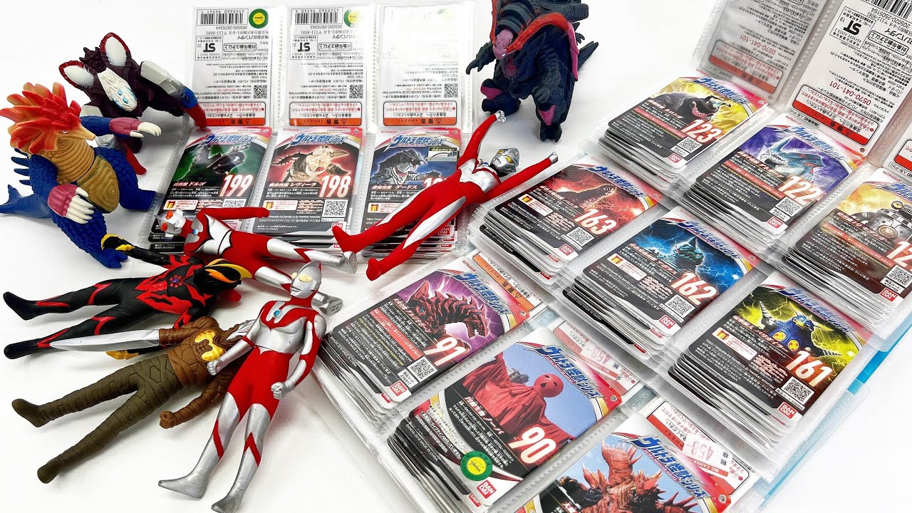 ウルトラマンアーク始まる前にスッキリ！ 100均アイテムでソフビのタグを整理しよう！【ソフビ雑談】ウルトラ怪獣シリーズ ★ 奥特曼 mainan Ultraman  ウルトラマン プレミアムバンダイ