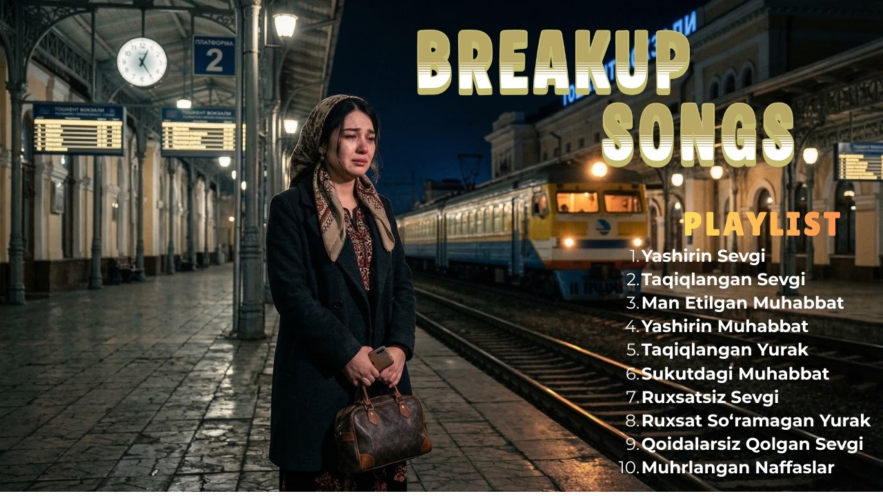 Uzbek Emotional Love Music 💔 | Uzbek Breakup Songs That Hurt Deep
