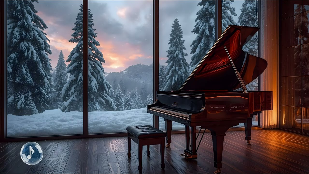 Neoclassical Piano inspired by Chopin | Glass Library at Dusk