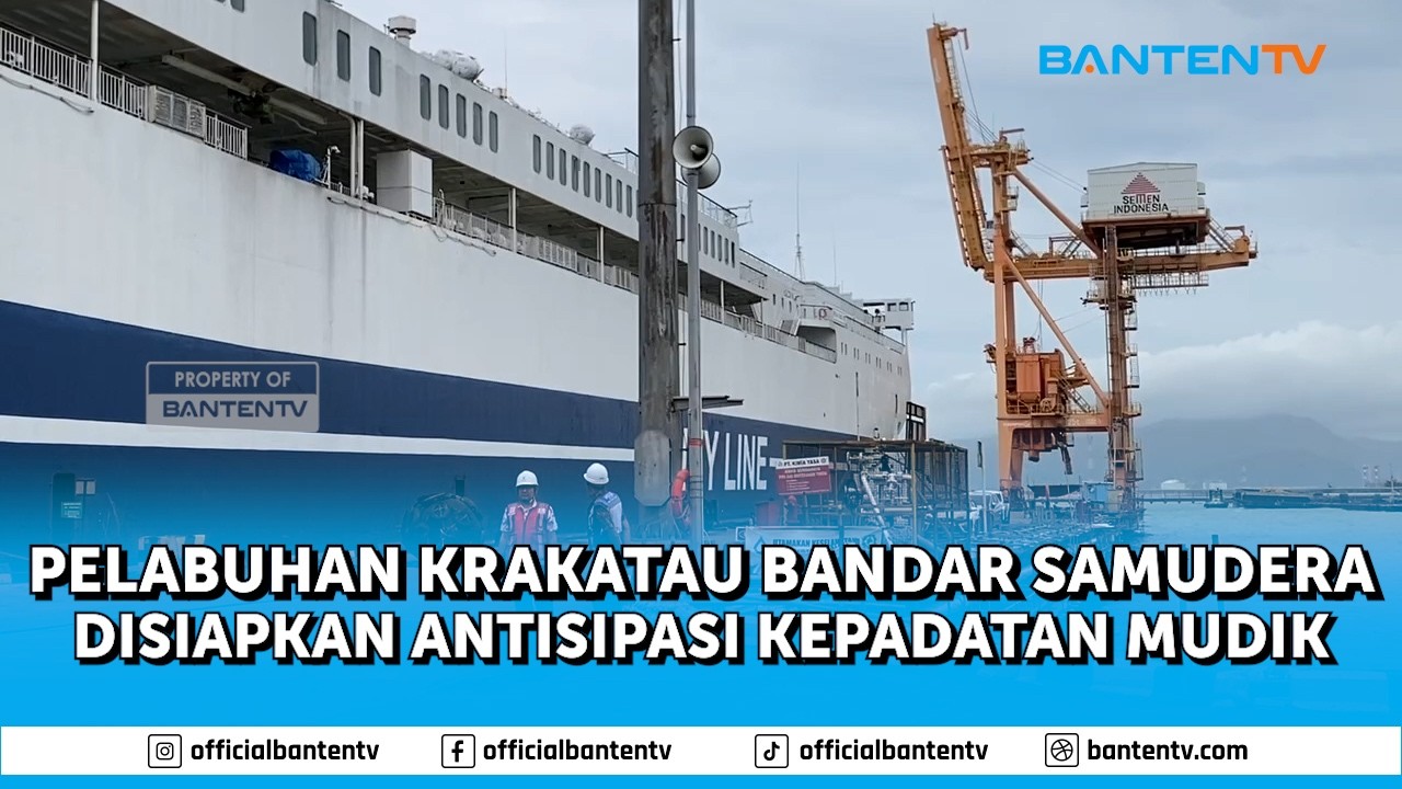 POLDA BANTEN SIAPKAN PELABUHAN KBS SEBAGAI ALTERNATIF ARUS MUDIK