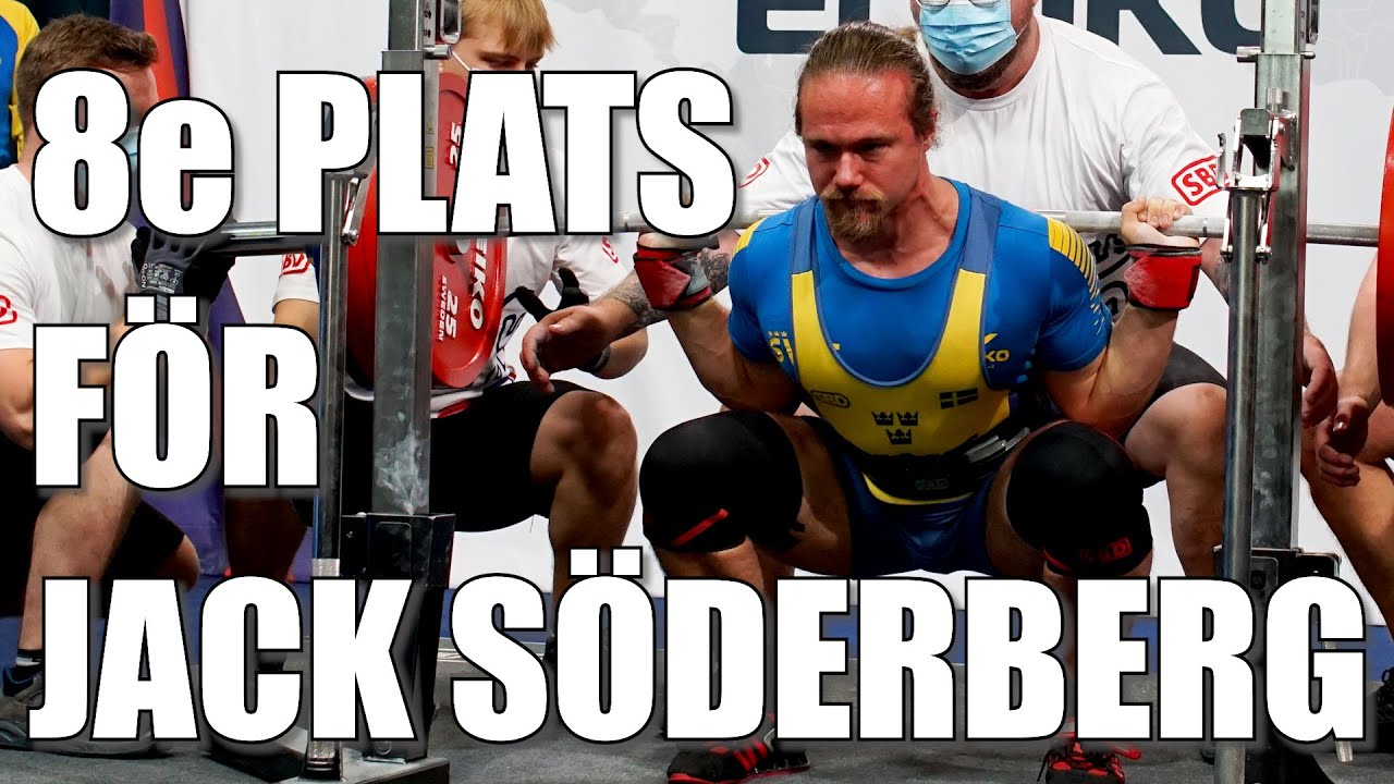 VM I STYRKELYFT | Jack Söderberg 742,5 kg @ 83 kg
