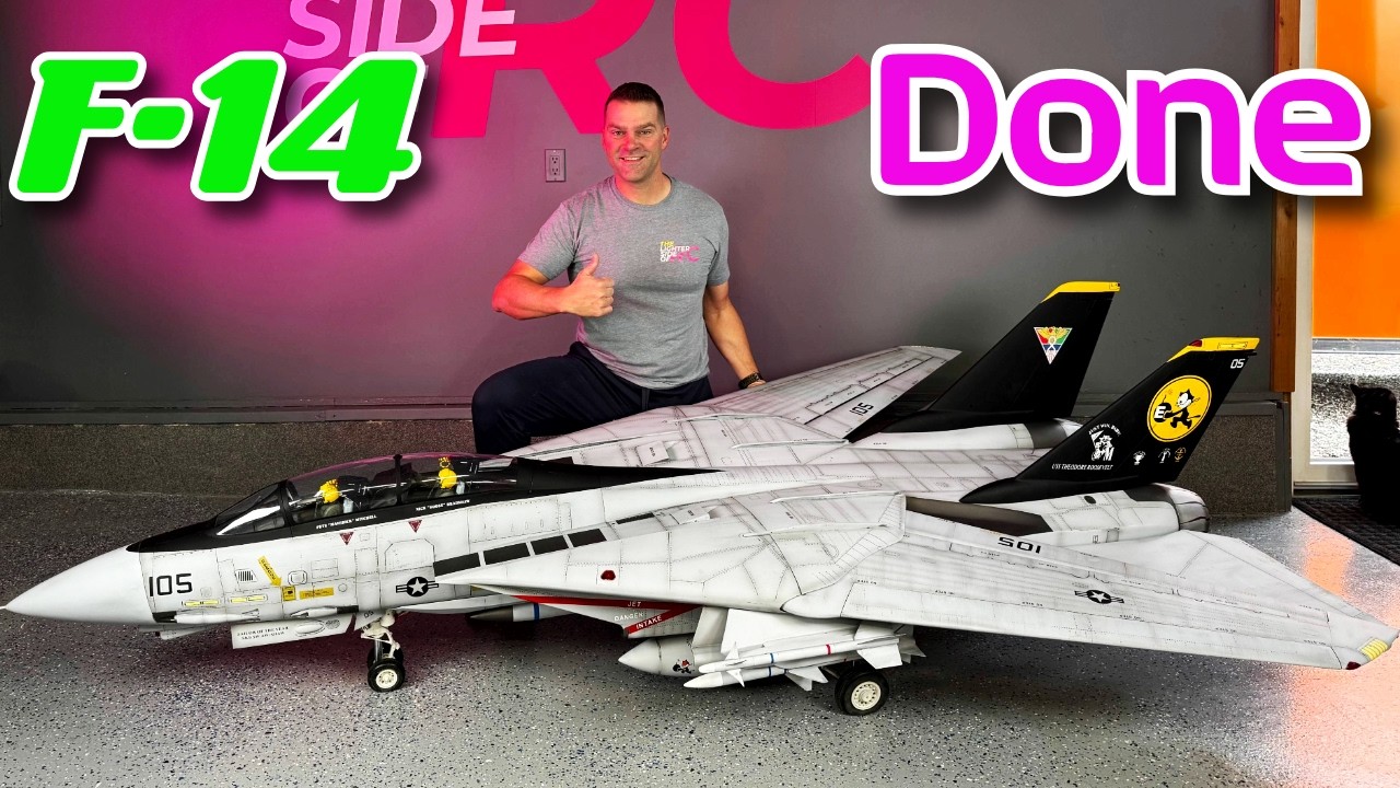 Финал соревнований F-14 Top Gun, который нельзя пропустить — Skymaster F14 RC Jet Video 8