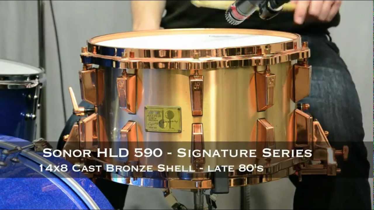 12 Classic & Vintage Metal Shell Snare Drums