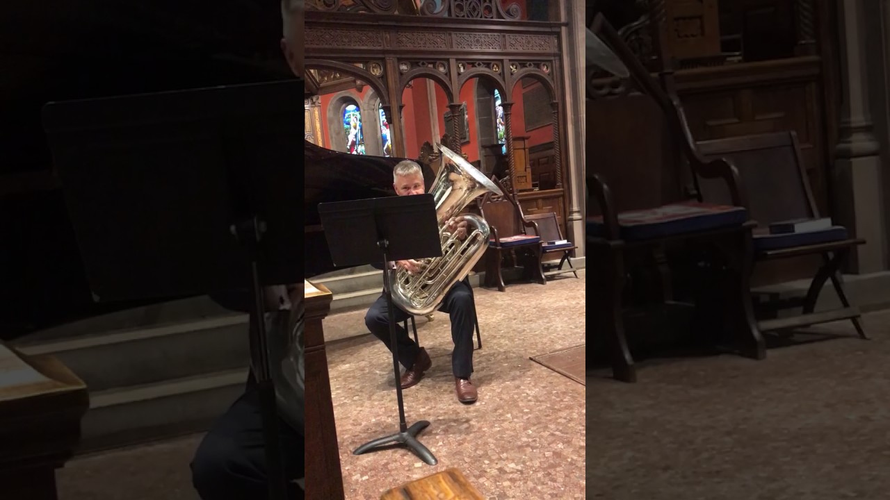 Eli Newberger's Sonatine for Tuba.  World Premiere. Mike Roylance, Principal Tuba, Boston Symphony