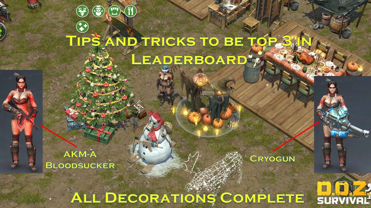 Tips and Tricks to be top 3 in Leaderboard- Dawn of Zombies: Survival after the Last War