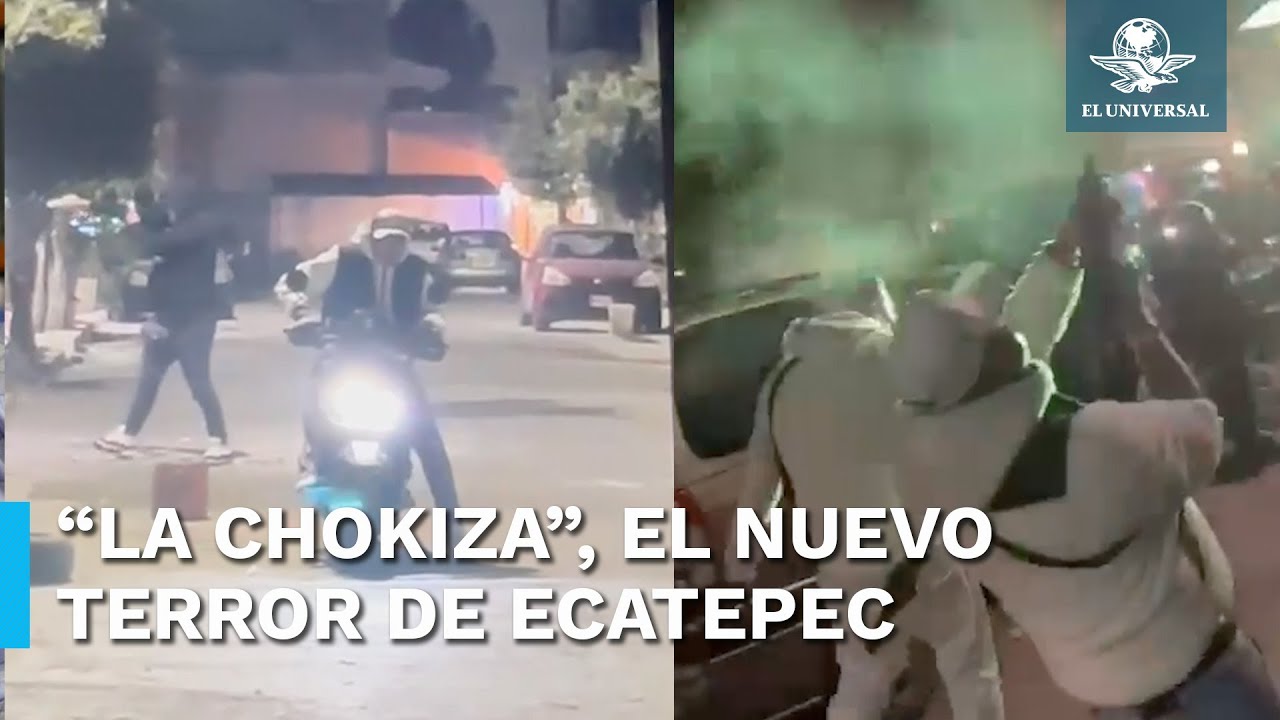 Así opera “La Chokiza”, banda delictiva que tiene en jaque a vecinos de Ecatepec