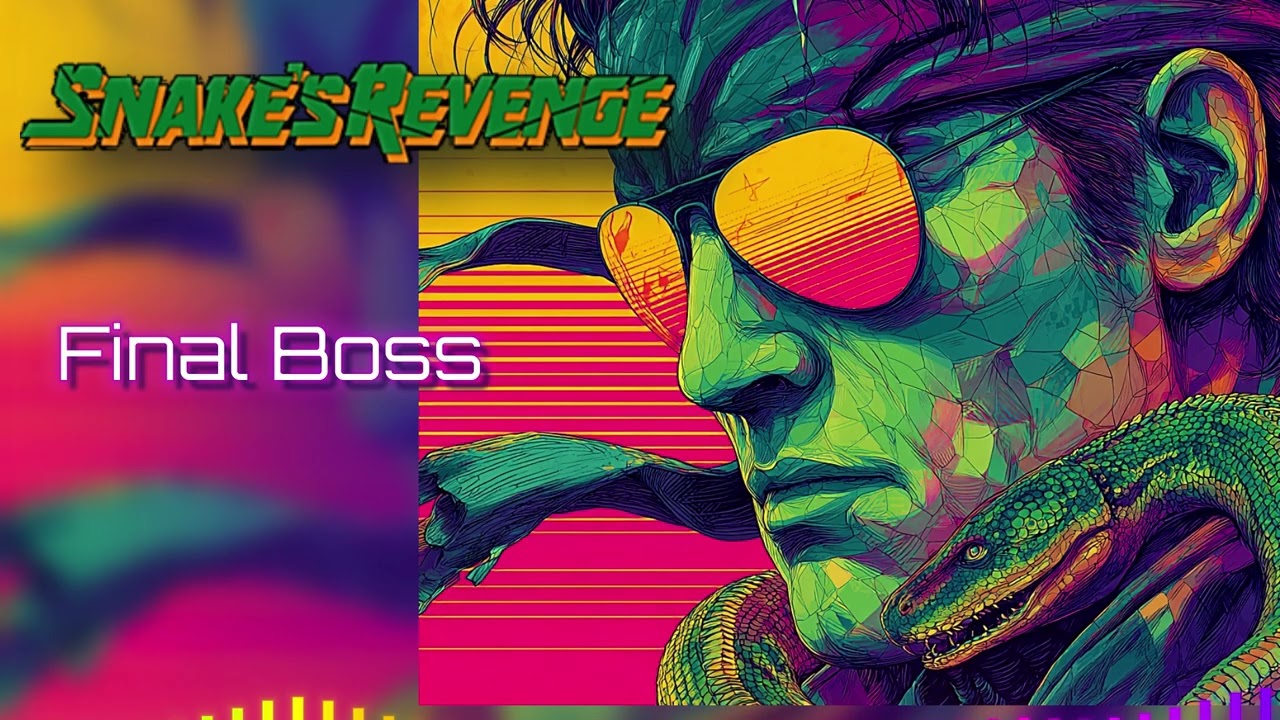 Metal Gear Snake's Revenge ~ Final Boss ~ OST 80s Synthwave ~ Electro Pop Version