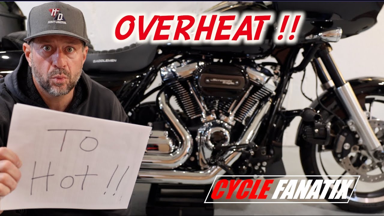 PREVENT YOUR HARLEY DAVIDSON FROM OVERHEATING 🥵 ROAD GLIDE #harleydavidson #roadglide