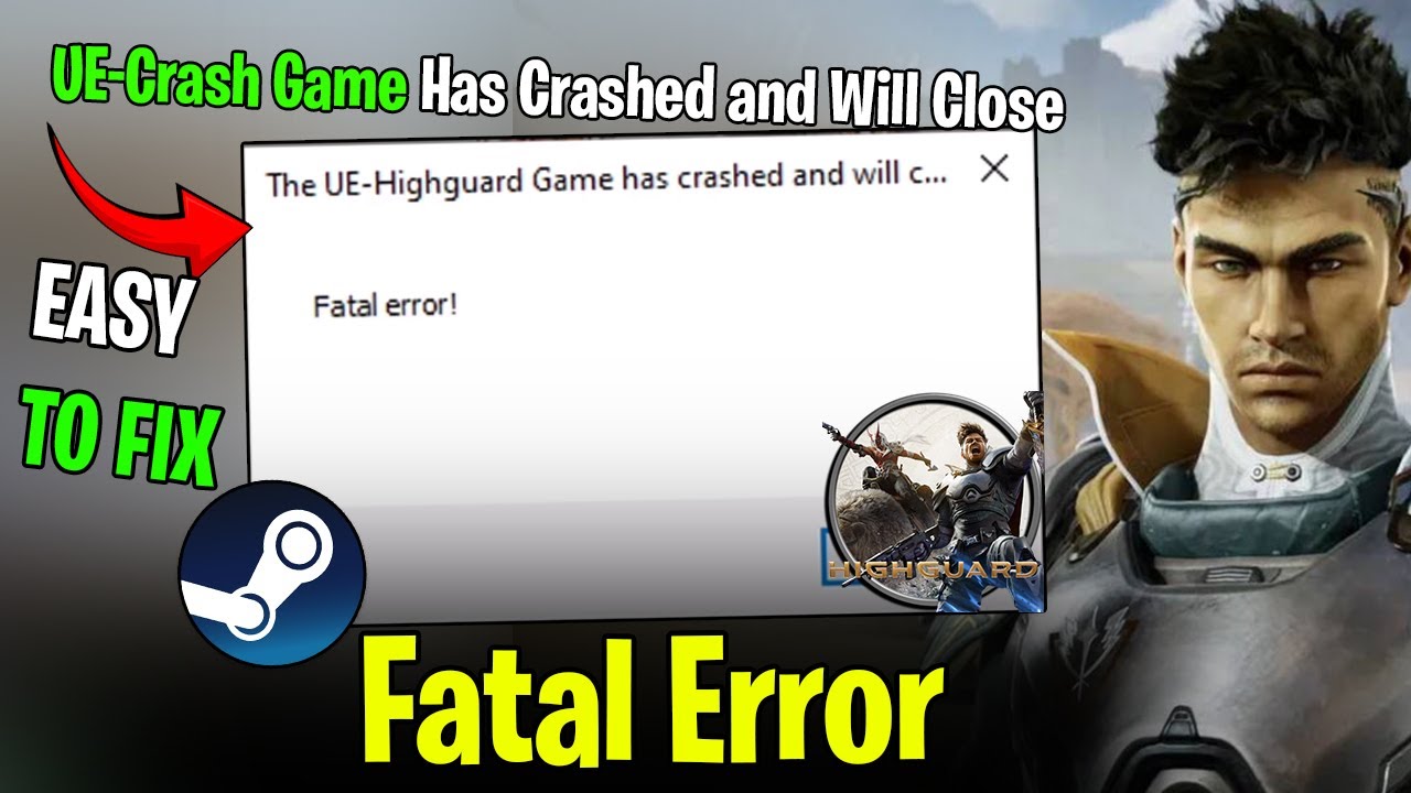 Исправление ошибки Highguard UE-Crash / LowLevelFatalError ✅ | Исправление фатальной ошибки на ПК...