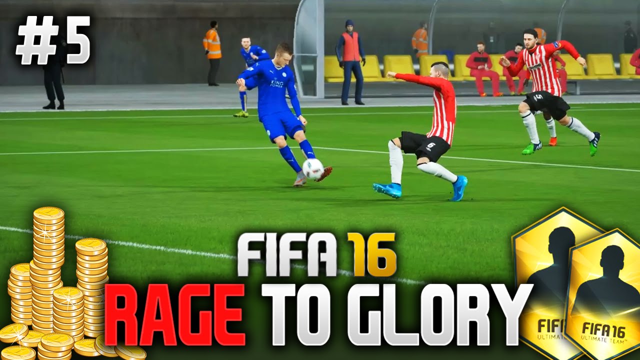 FIFA 16: RAGE TO GLORY #5 - VARDY'S HAVIN' A PARTY! (Ultimate Team)