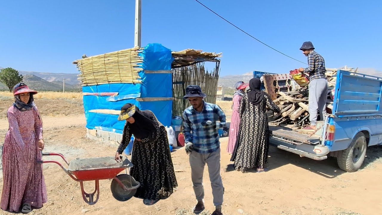 After years of living in a cave, Halima's nomadic family finally owns the land!