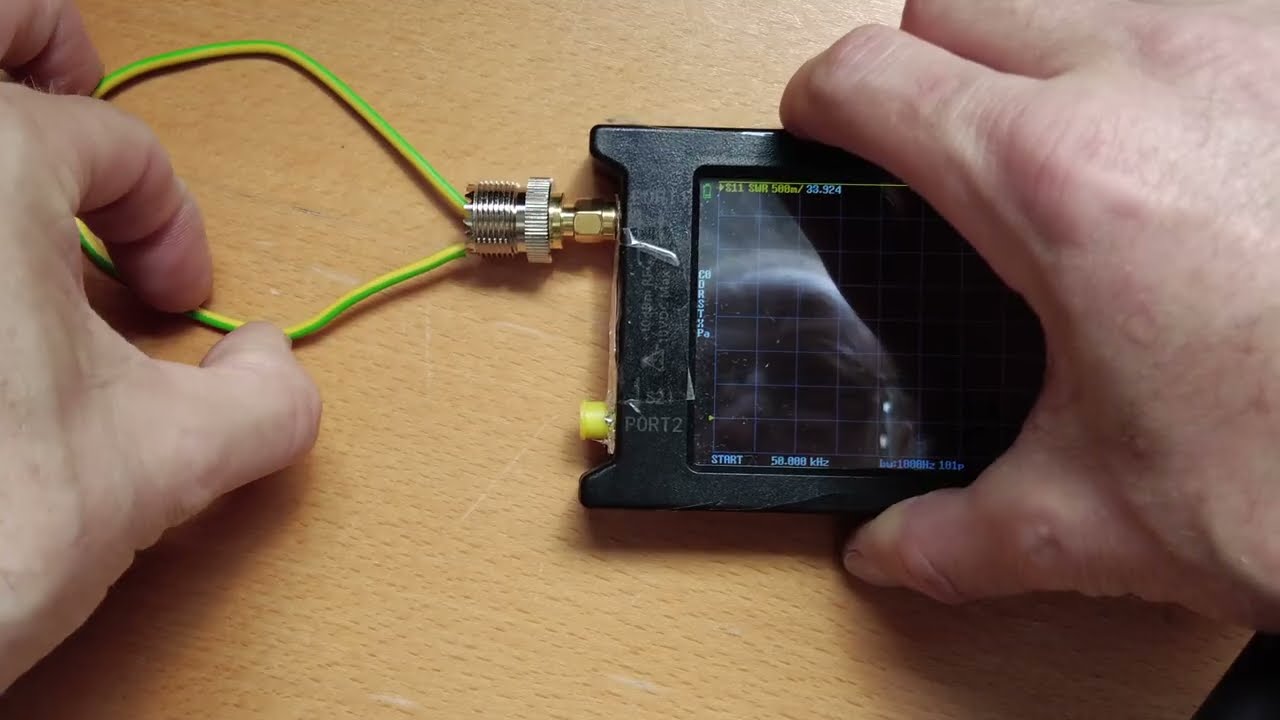Was passiert wenn... VNA Antennen Experimente. Discone Antenne ? #sdr #diy #antenne #amateurfunk