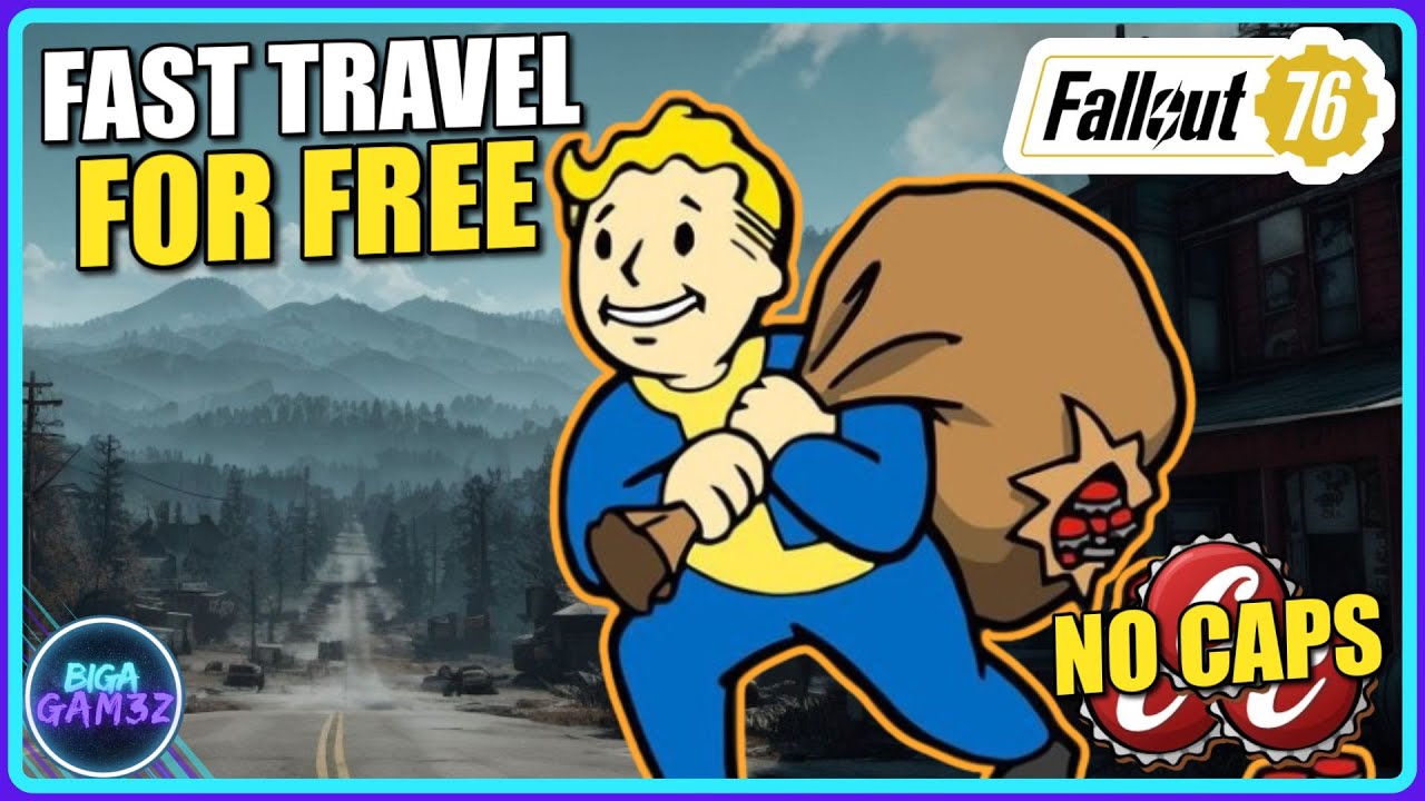 Fast Travel for FREE, Top Hacks to Save Your Caps!💰🚀| Fallout 76