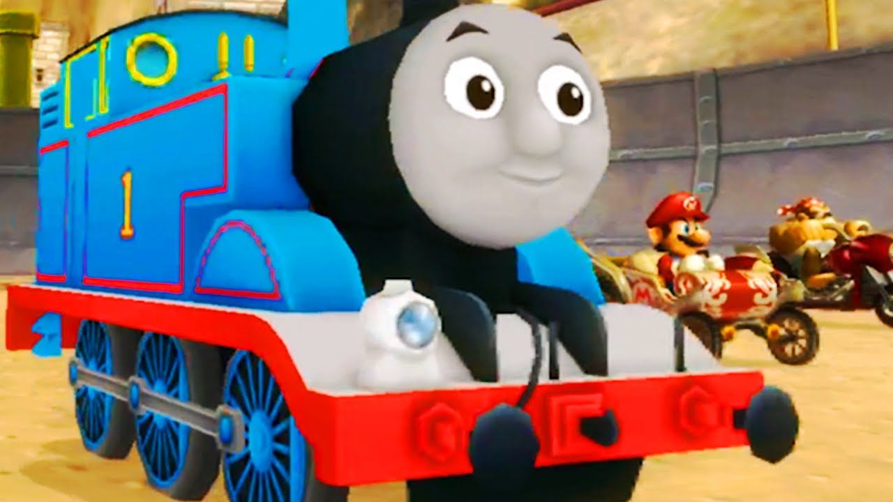 Thomas the Tank Engine in Mario Kart Wii