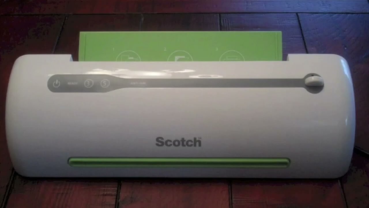 Scotch Brand PRO Thermal Laminator, Never Jam Technology Automatically Prevents Misfed Items TL906