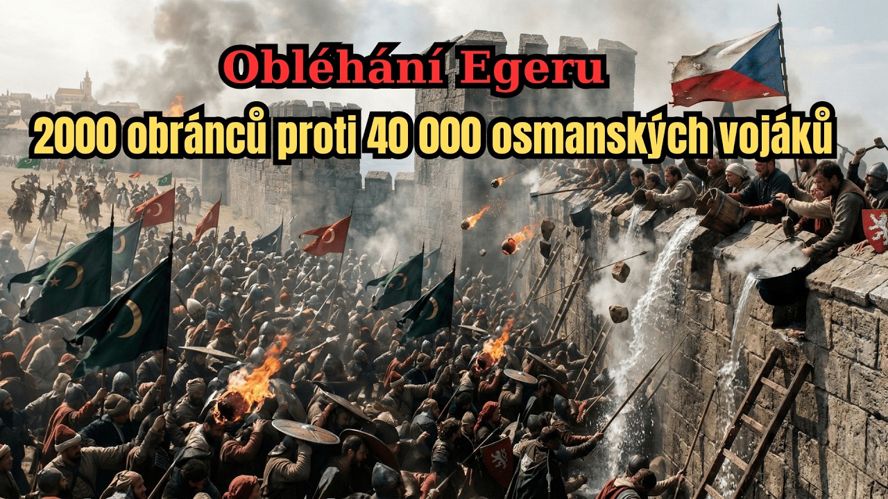Obléhání Egeru 1552: 2 000 proti 40 000 Osmanům