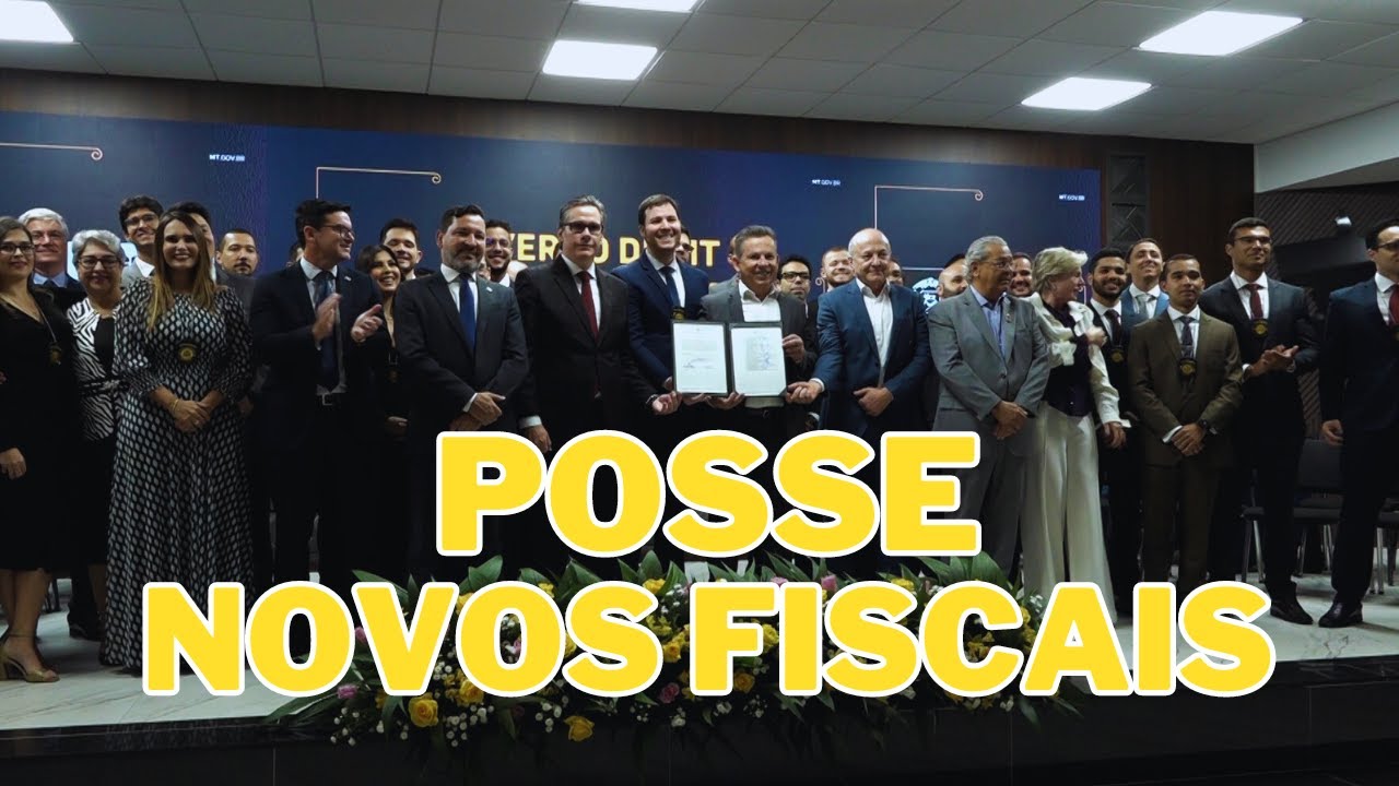 Governo de MT dá posse a 30 novos fiscais de tributos estaduais da Sefaz