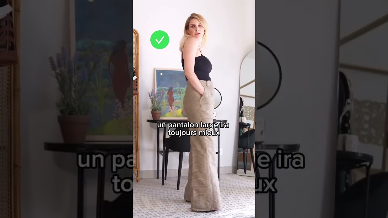 Associez vos pantalons larges à des chaussures pointues 👌 