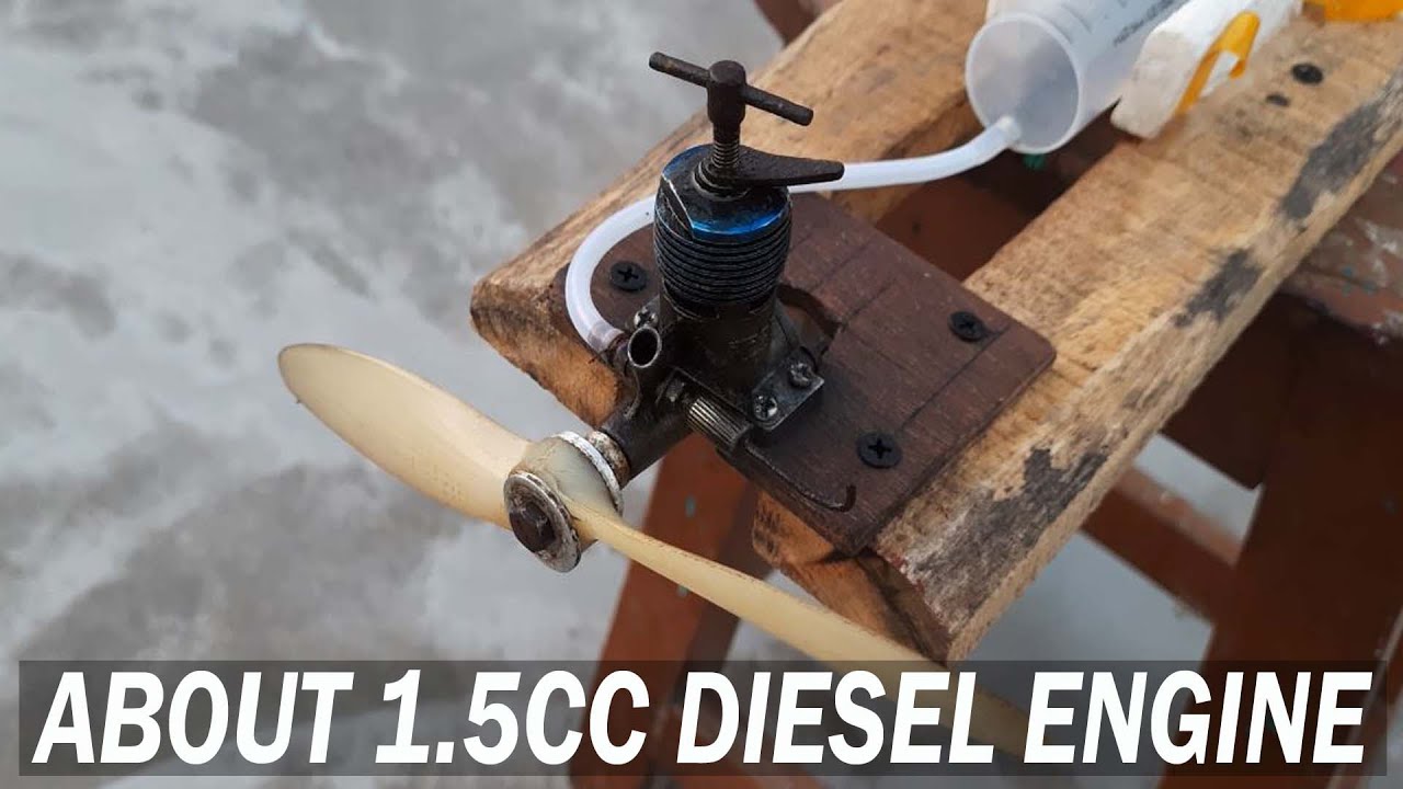 About RC Diesel Engine | 1.5 CC Diesel Engine For RC Plane