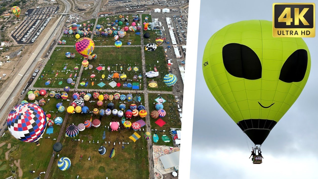 MJ Ballooning | Day 5 Mass Ascension Flight | Albuquerque International Balloon Fiesta 2025 (4K UHD)