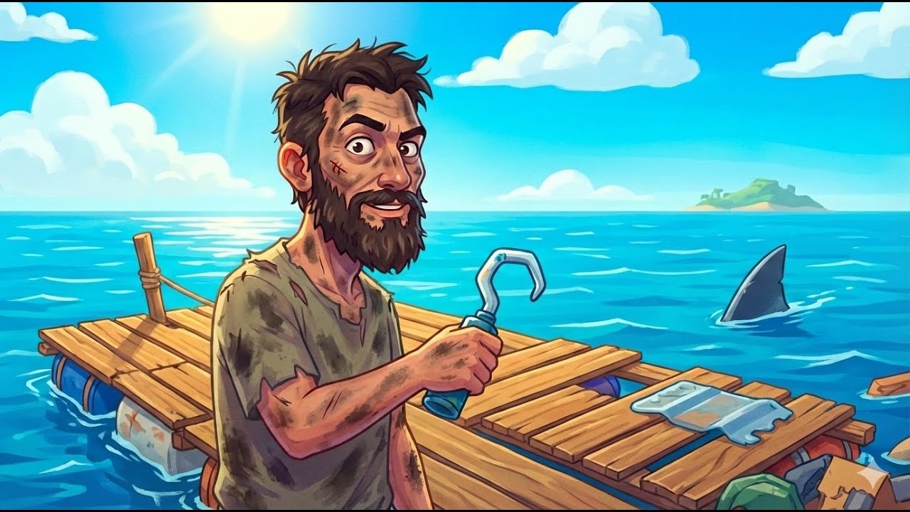 Sobrevivendo em Alto Mar - Raft - Parte 1