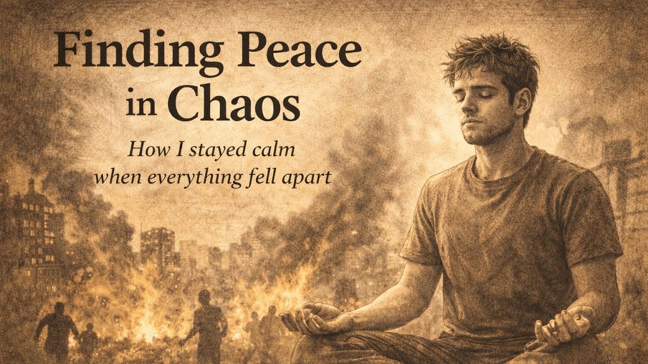 Finding Peace in Chaos || Graded Reader || Speak English Fluently ✅️