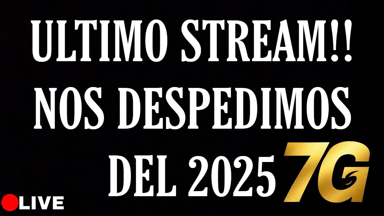 ULTIMO STREAM DEL 2025!!!