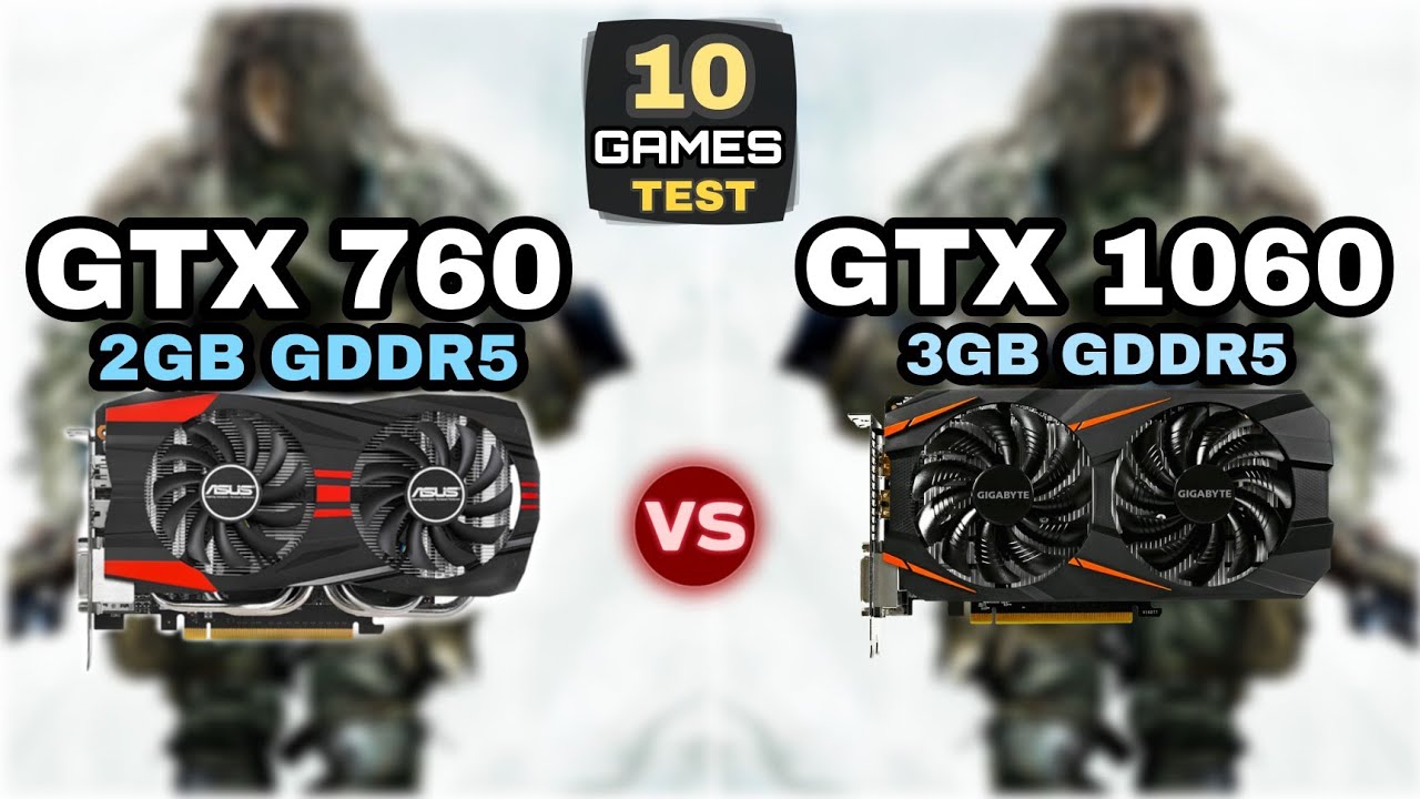 GTX 760 vs GTX 1060 | 10 Games Test | How Big Difference?